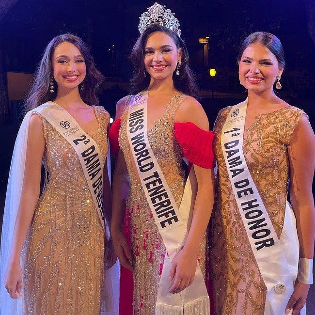 Alexia Hernández is crowned Miss World Tenerife 2024