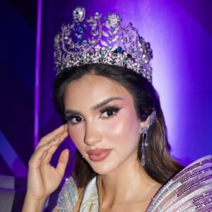 Miss Supranational 2024, Andrea Aguilera of Ecuador: Headshot in Crown.jpg