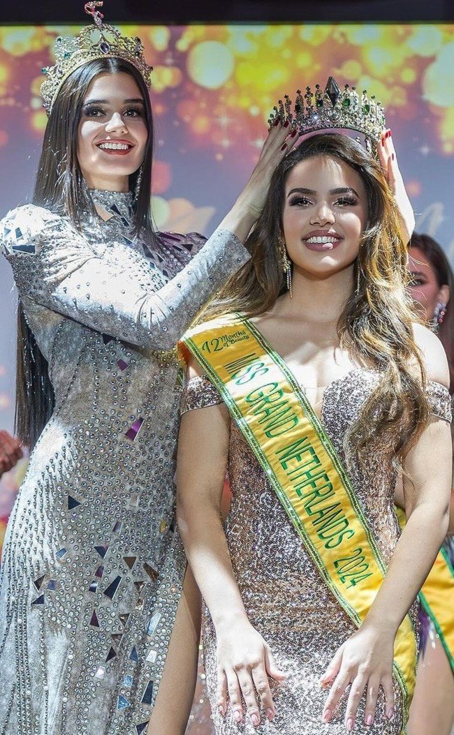 Ashley Brown wins Miss Grand Netherlands 2024 Crown LIVE