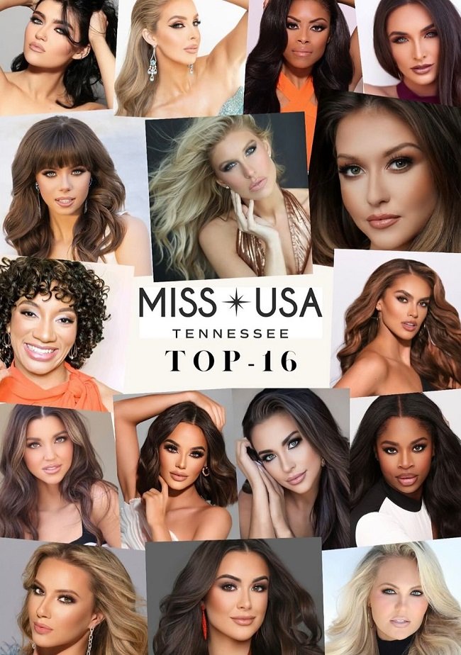 Top 16 Miss TN USA 2024 Semifinalists