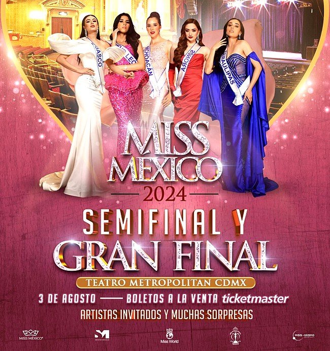 Happening Now Miss Mexico 2024 at Teatro Metropolitan in Mexico City: Check Results