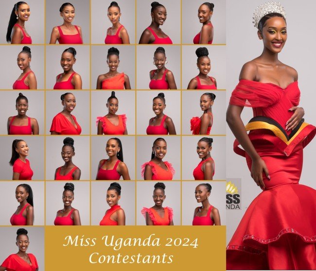 Happening Now Miss Uganda 2024 with 28 Contestants at Sheraton Kampala Hotel