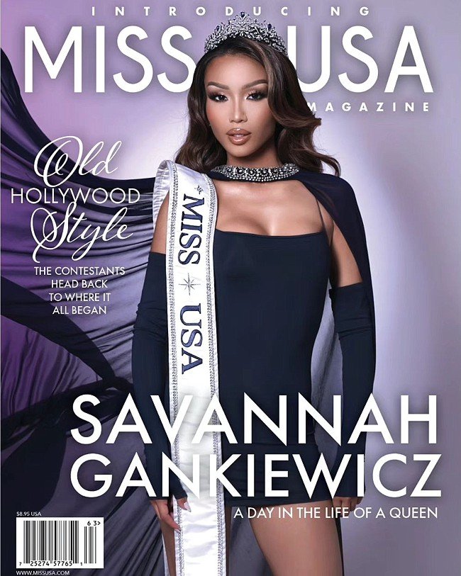 The first ever Miss USA Magazine, Cover Featuring Savannah Gankiewicz Miss USA 2023